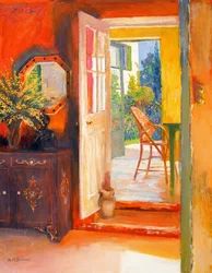 Offene Tür, ca. 2000
